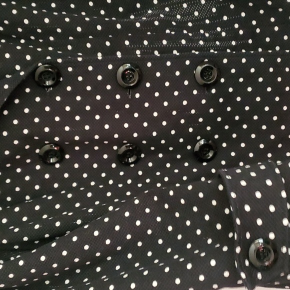 Elena Solano polka dot double breasted jacket - Picture 3 of 12